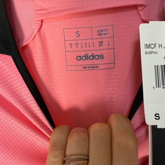 Adidas Aeroready Pink Jersey NWT size S - Picture 6 of 7